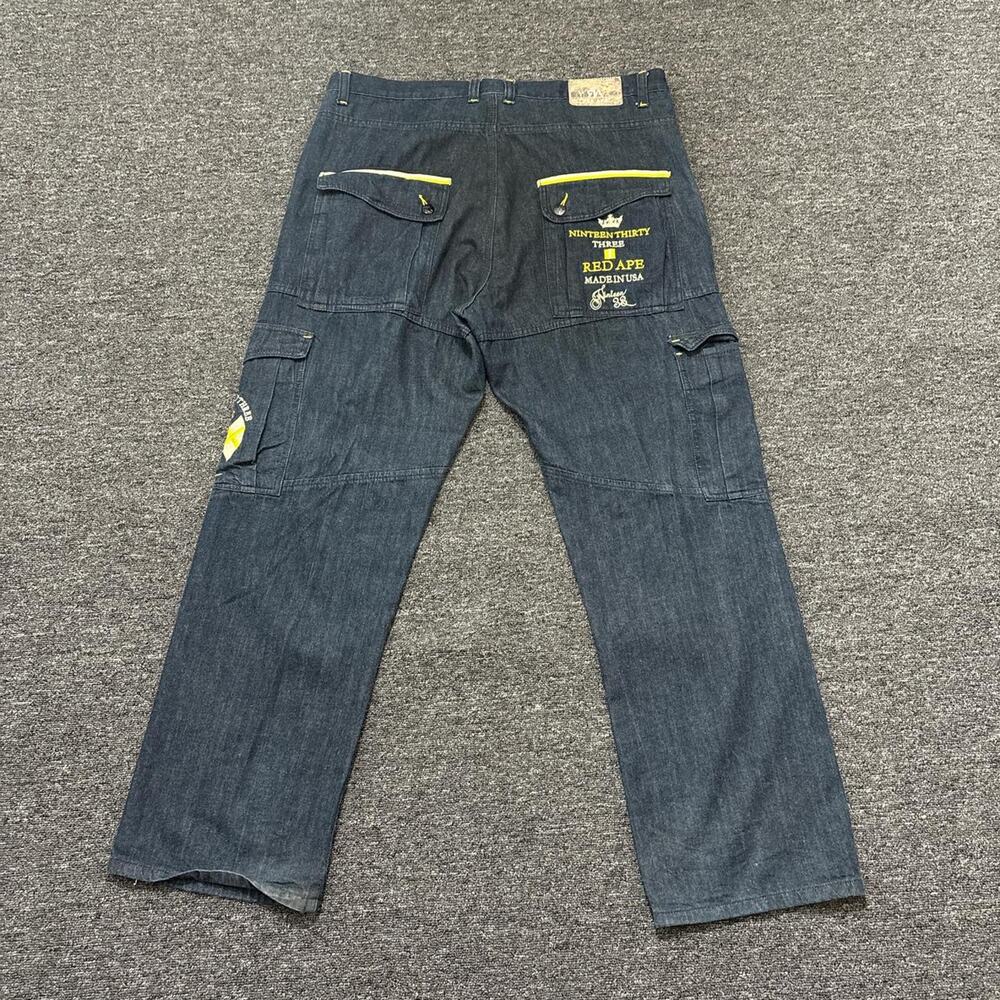 Vintage red ape baggy cargo